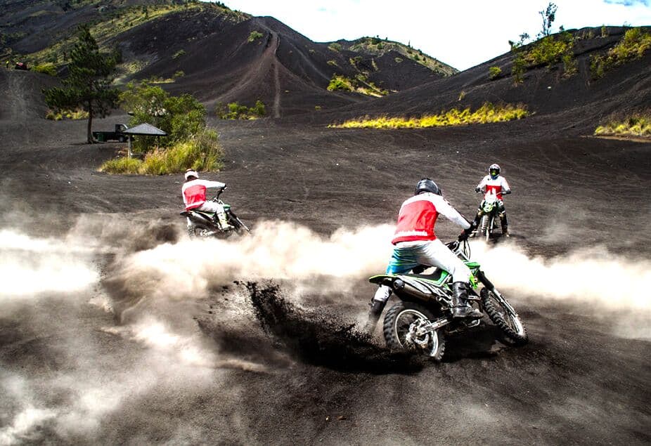BLACK LAVA DIRT BIKE ADVENTURE AT KINTAMANI BY BALAJI